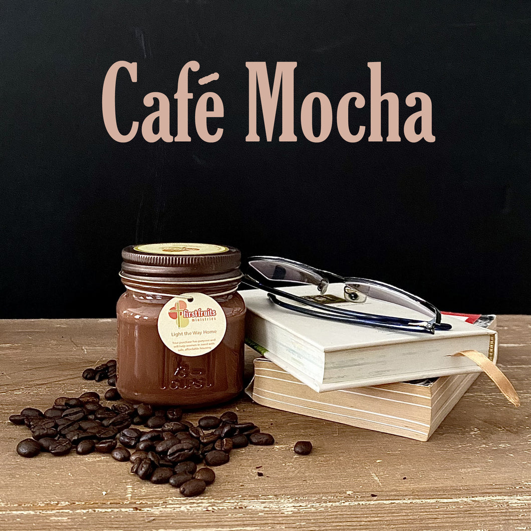 Cafe Mocha by First Fruits Ministries. Smells like chocolatey coffee heaven! 