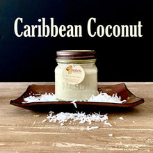 Load image into Gallery viewer, Caribbean Coconut scented candle
